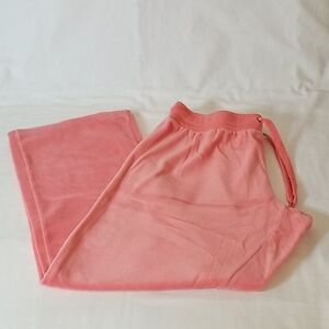 Whisper‎ Me Salmon Colored Drawstring Pants Size XL